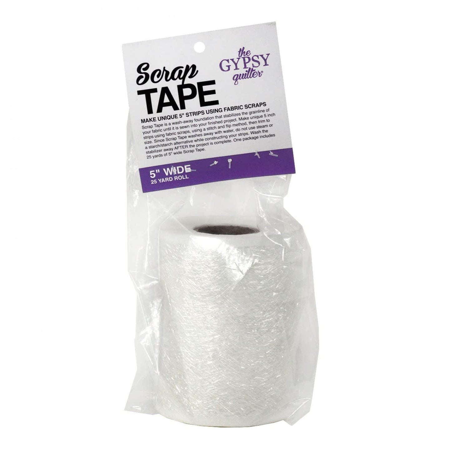 The Gypsy Quilter Scrap Tape 5in x 25yds