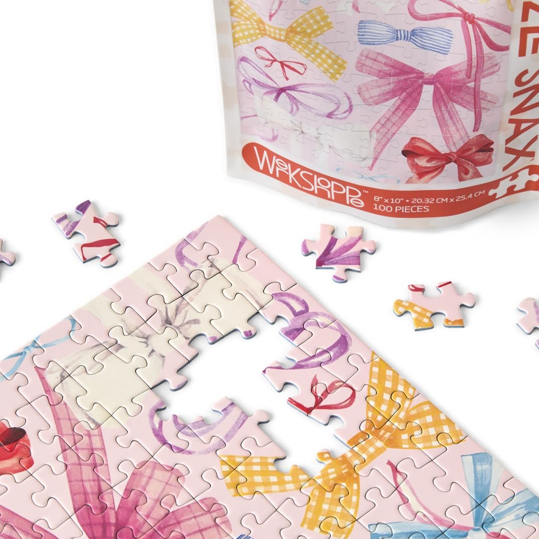Ribbons & Bows 100 Puzzle Snax