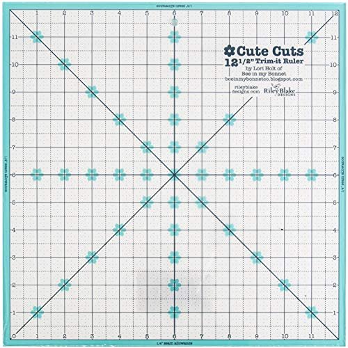 RILEY BLAKE DESIGNS Trim IT Ruler, Multicolor