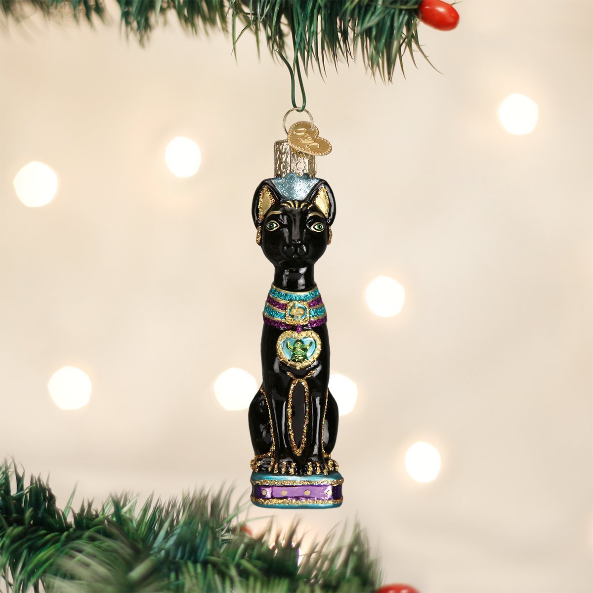 Old World Christmas Ornaments: Church Collection Glass Blown Ornaments for Christmas Tree