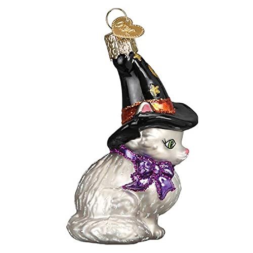 Old World Christmas Halloween Decorations Glass Blown Ornaments for Christmas Tree Frankenstein and Bride
