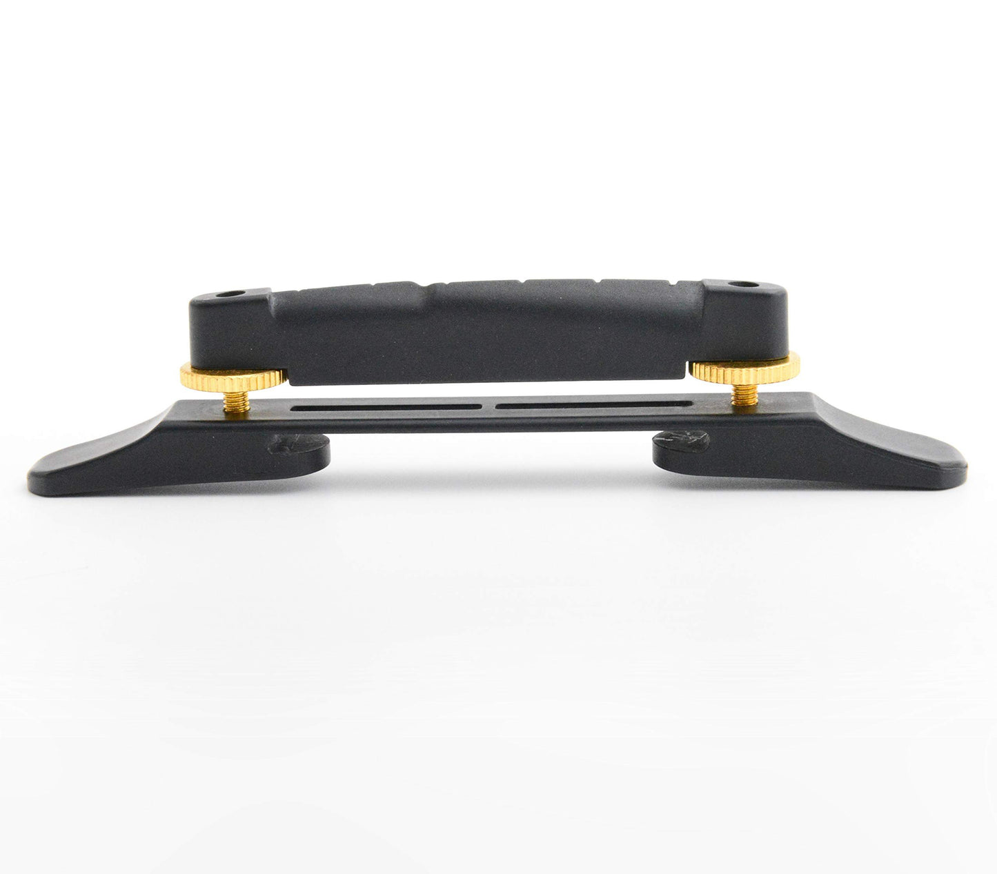 PS-7551-G0, Archtop Jazz Bridge, Standard Profile with Gold Screw Finish