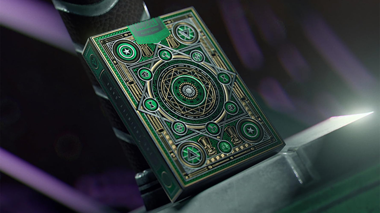Murphy's Magic Supplies, Inc. Avengers: Green Edition Playing Cards by theory11