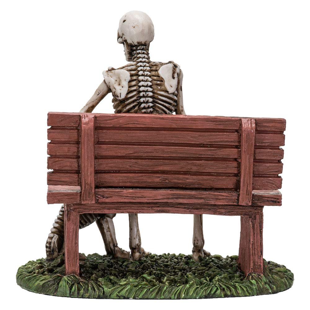 Pacific Giftware Old Man and A Dog Love Never Die Skeleton Resin Home Decor Figurine