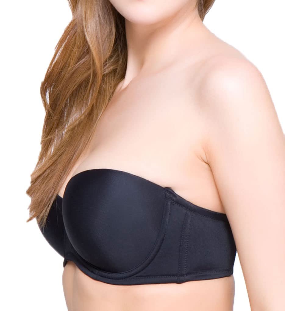 QT Women's 1103 Seamless Molded Cup 5 Way Convertible Bra
