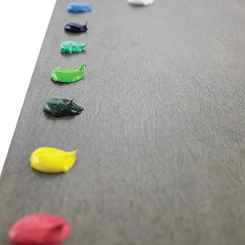 New Wave Posh Table T Palette Grey Wood 12x16