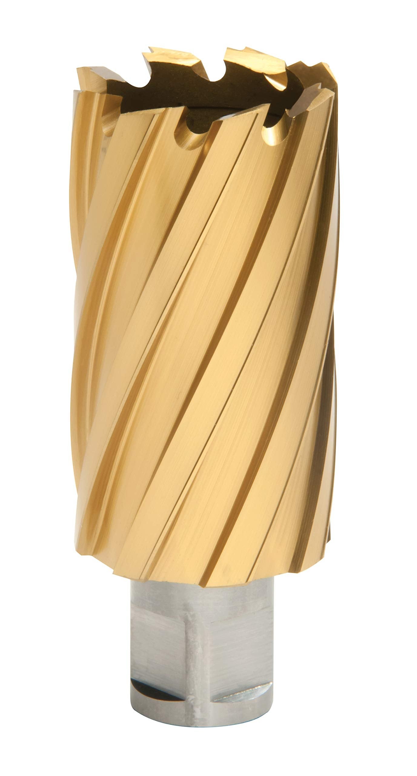 Hougen 12702 "12,000-Series" Annular Cutter Kit 9/16, 11/16, 13/16, 15/16, 1-1/16" 2-Inch Depth of Cut TiN Coated 3/4-Inch Weldon Shank For Magnetic Drills