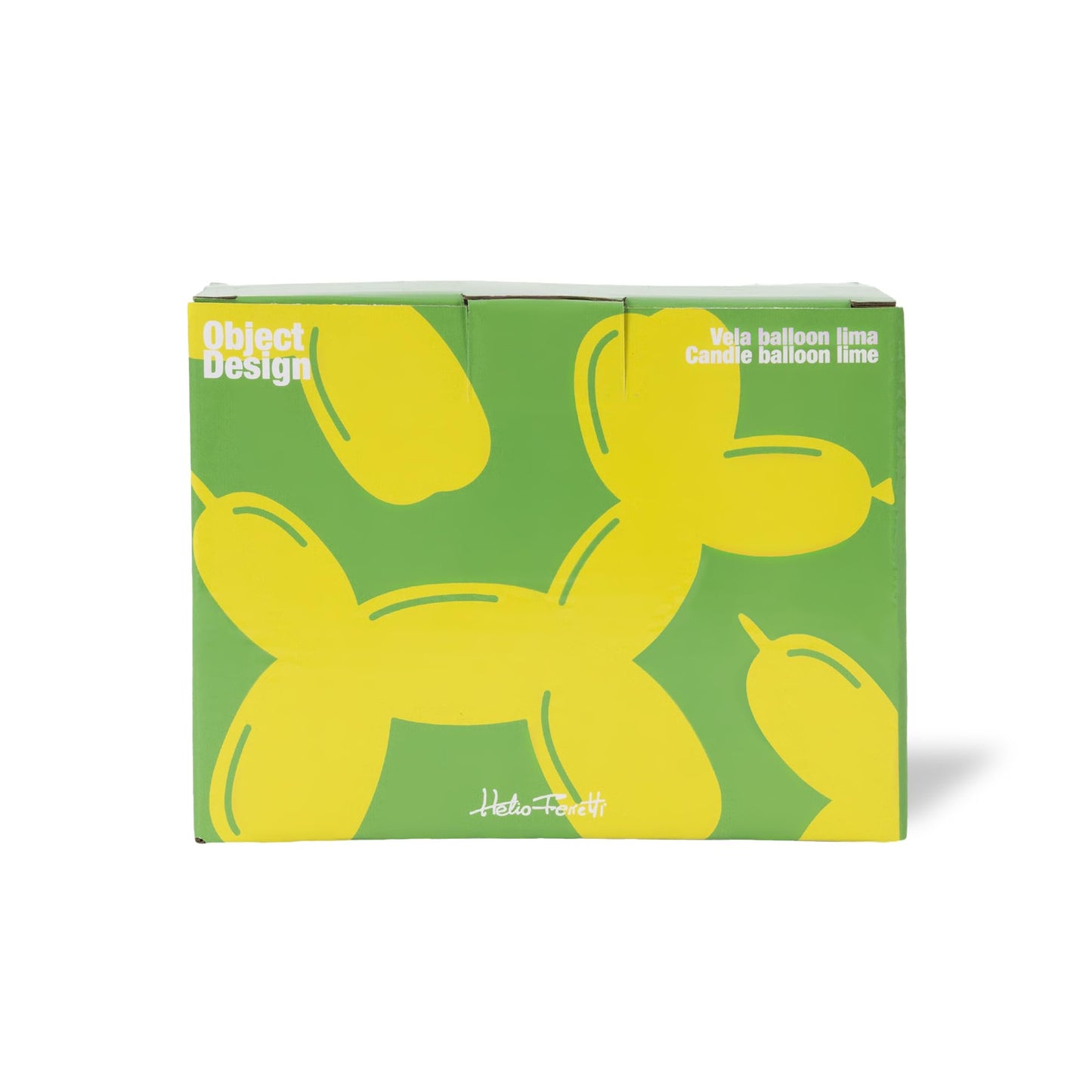 Lime Balloon Dog Candle – Decorative Fun Home Accent Candle – Playful Party & Celebration Decor