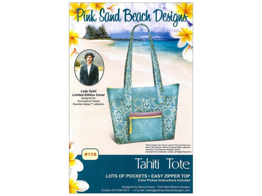 Pink Sand Beach Designs Tahiti Tote Pattern