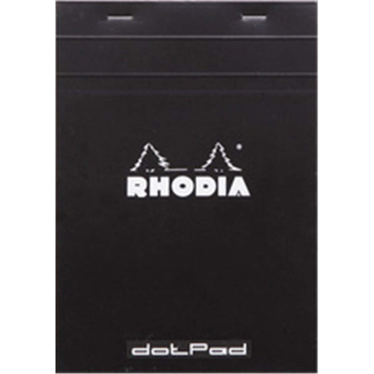 Rhodia : No.16 Basics Dot Pad : Black Cover : 80 Sheets : A5