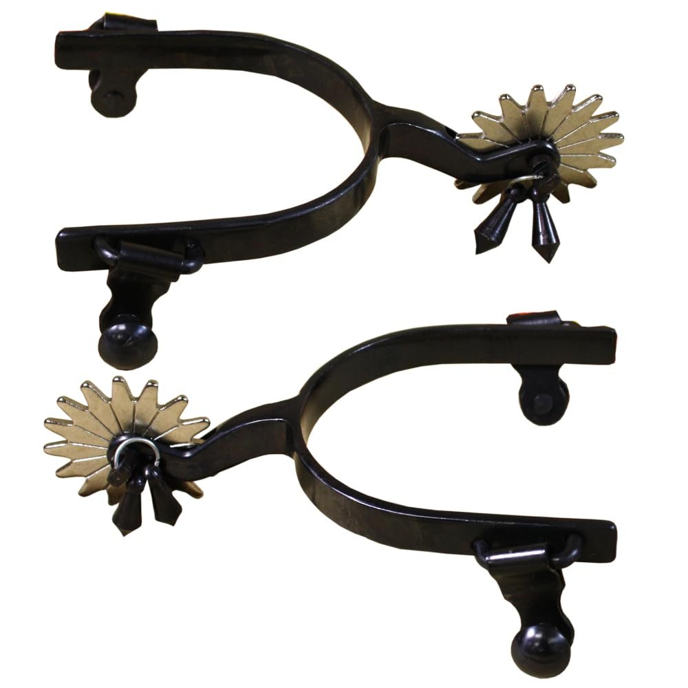 Aime Imports Western BS Slim 16pt Mens Jingle Bob Spurs