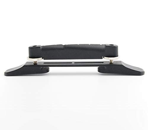 Resomax PS-7552-N0, Archtop Jazz Bridge, Low Profile with Nickel Screw Finish