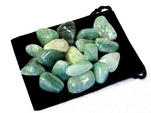 Zentron Tumbled Green Aventurine 1" Stones (1/2 Pound)
