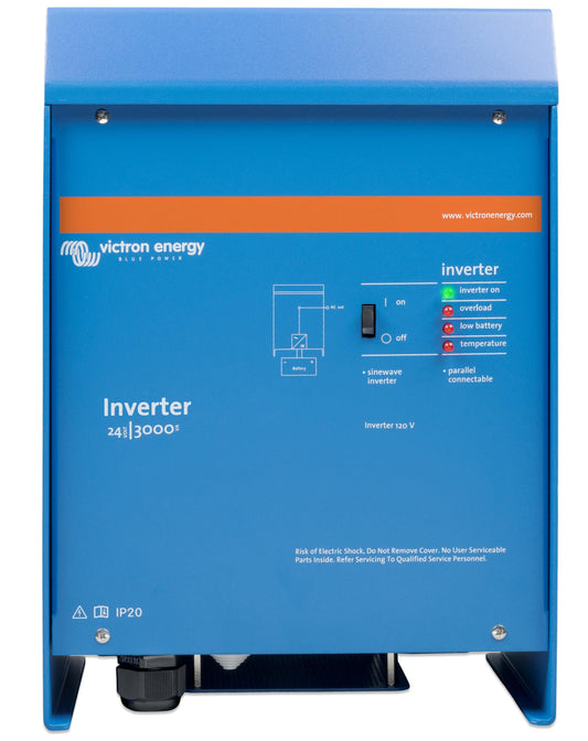 Victron Energy 24/3000 Pure Sine Wave Inverter - 120V 3000VA 24-Volt 120V AC