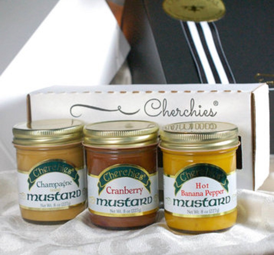 Cherchies Gourmet Mustard Collection Gift Set