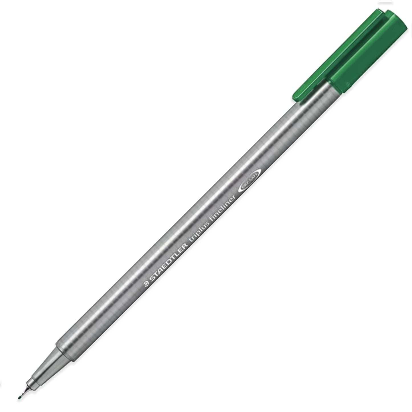 STAEDTLER 334 Triplus Fineliner Superfine Point Pens - 0.3mm - Violet & Green Ink - Pack of 6
