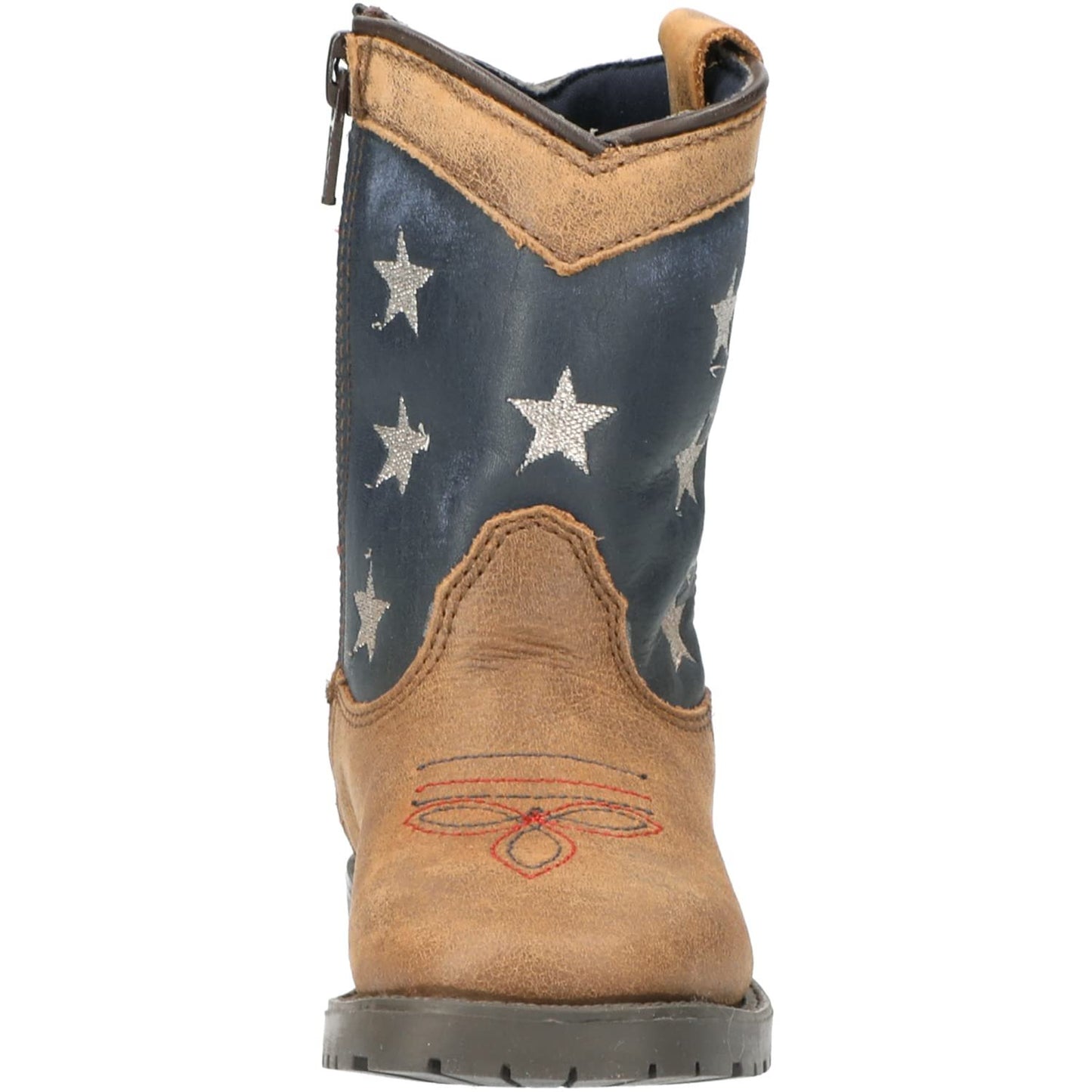 Smoky Mountain Boots Toddlers' Autry Western Boot, Stars And Stripes, Medium, Size 9 US