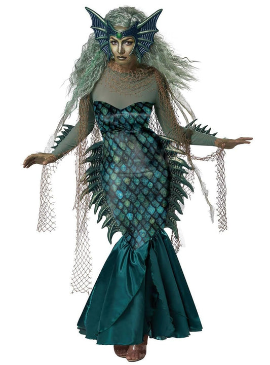 California Costumes womens Dark Sea Siren/Adult