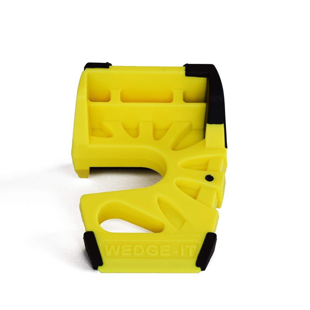 Wedge-It Ultimate Doorstop - Bright Yellow (2-Pack)