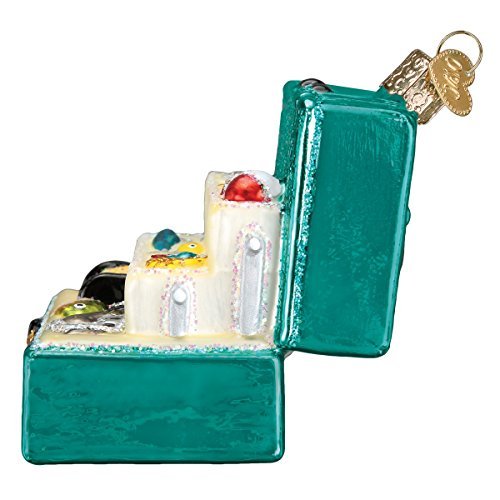Old World Christmas Ornaments: Fisherman Collection Glass Blown Ornaments for Christmas Tree