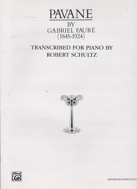 Pavane, Op. 50 - Faure - Piano Solo - Advanced - Sheet Music