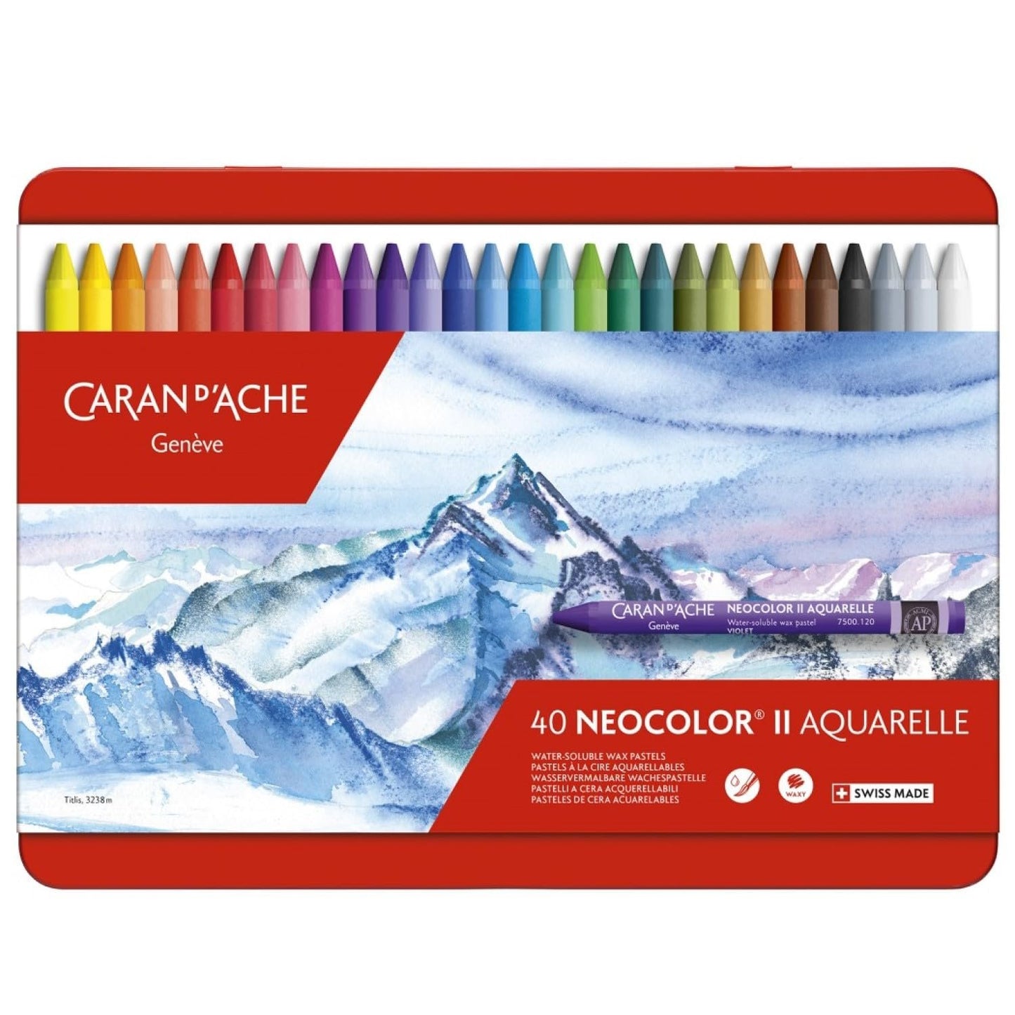 Caran d'Ache Classic Neocolor II Water-Soluble Pastels