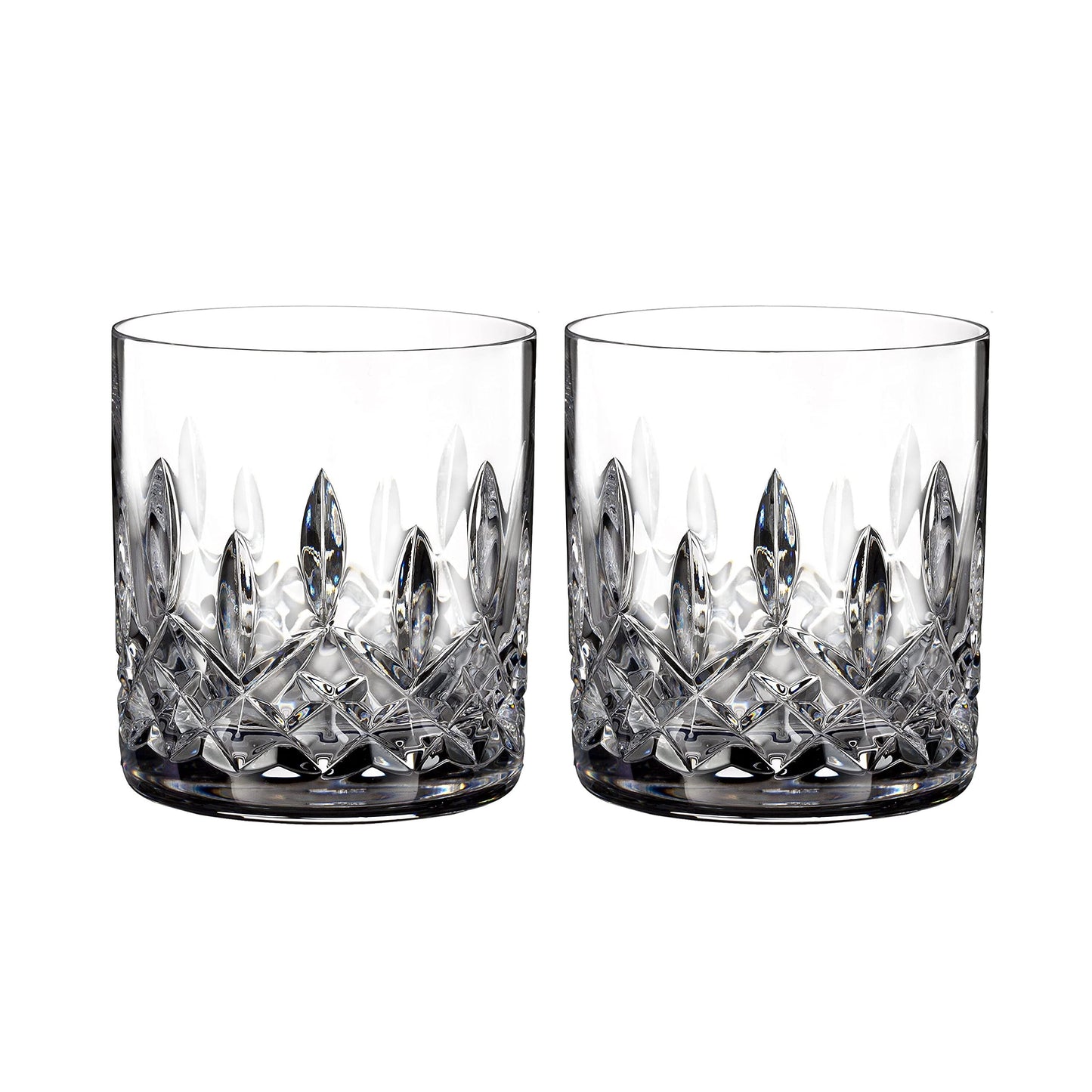 Waterford Crystal Connoisseur Lismore Straight Tumbler Set of 2