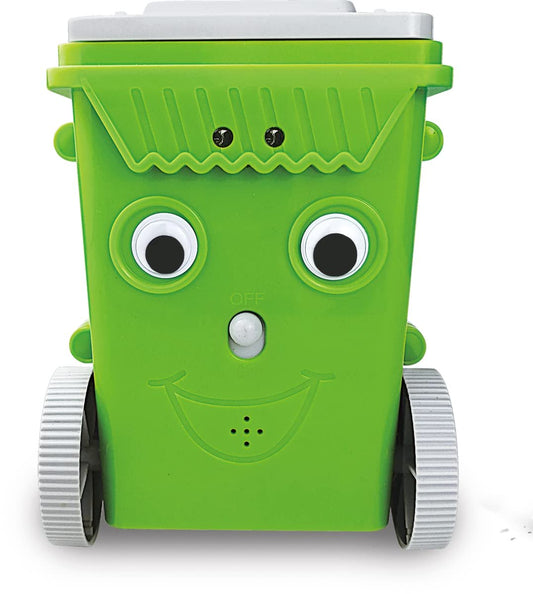OWI Inc Ozkar Vacuum Robot, DIY STEAM STEM Infrared Sensor kit, Birthday Gift for Kids Ages 8 and Up