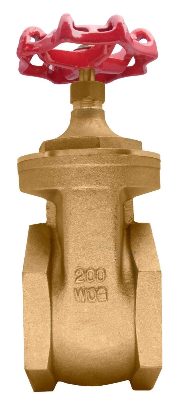 Brass Gate Valve - 200 WOG, FxF NPT