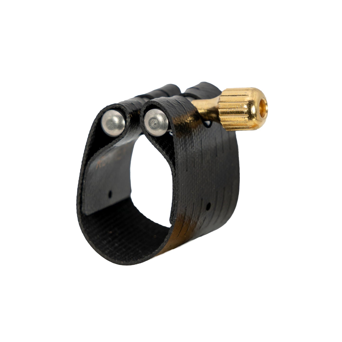 Rovner Ligature & Plastic Cap for Baritone Saxophone - Dark Ligature for Metal Mouthpiece (3MVL)