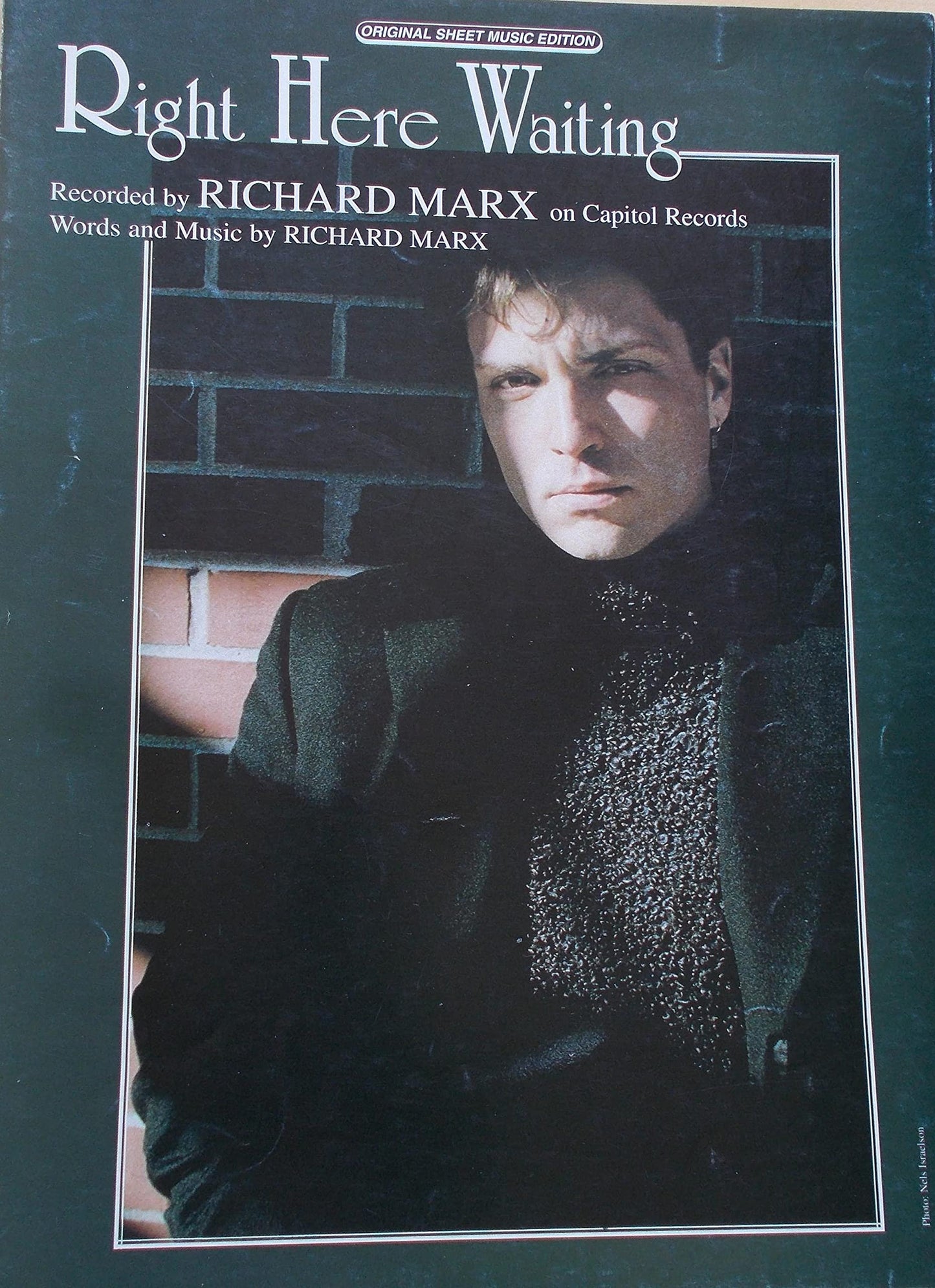 Marx: Right Here Waiting (Piano/Vocal/Guitar)