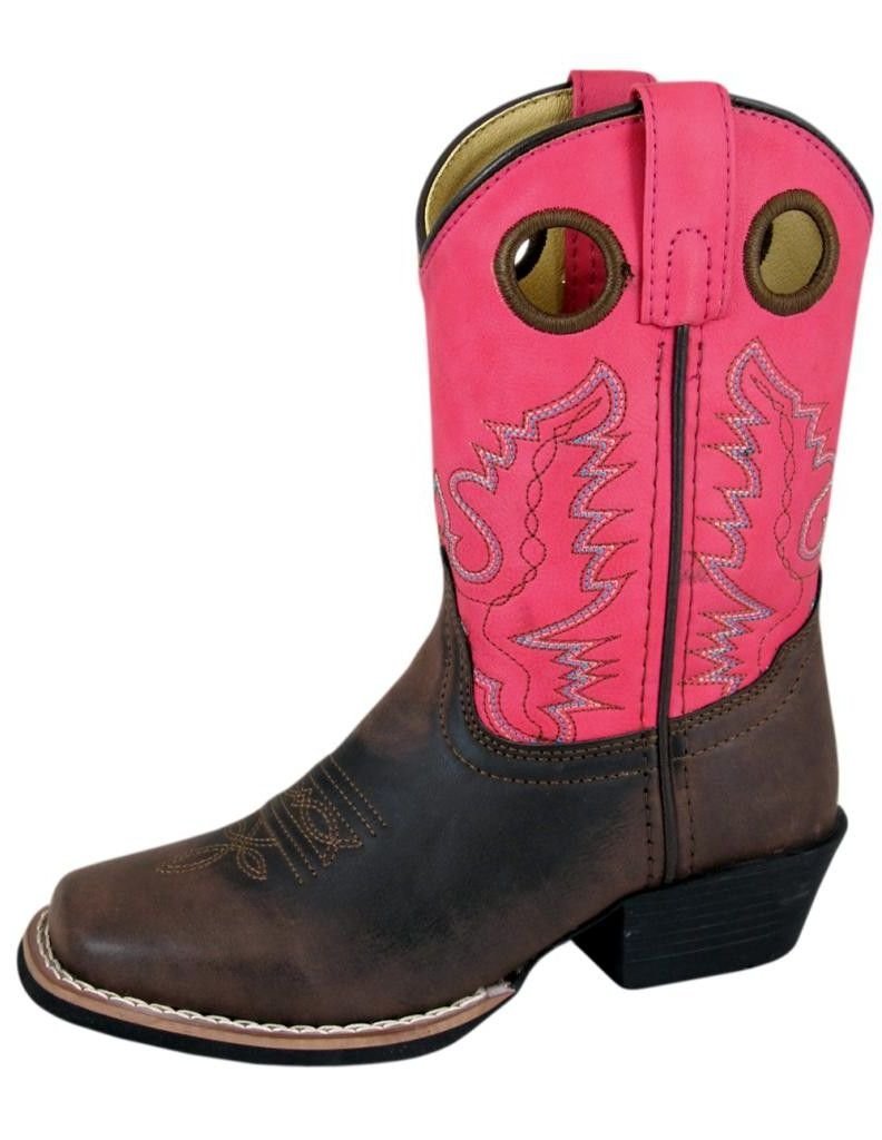 Smoky Mountain Childs Memphis Sq Toe Boot