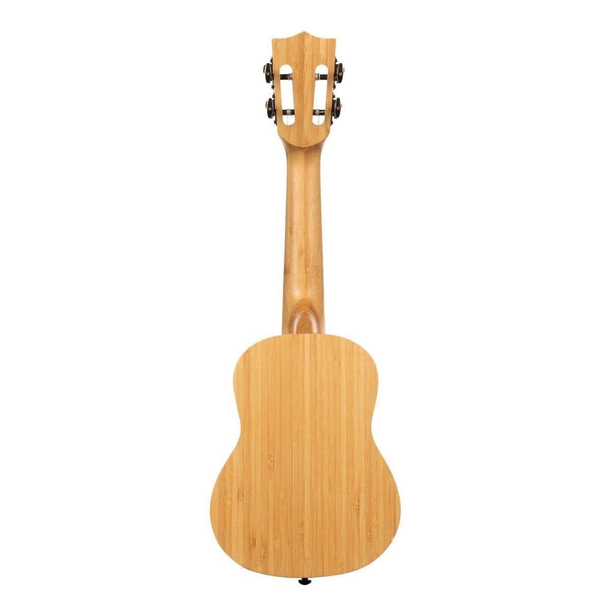 Kala Brand Music Co. Bamboo Collection, 4-String Ukulele, Right, Natural, Soprano (KA-BMB-S)
