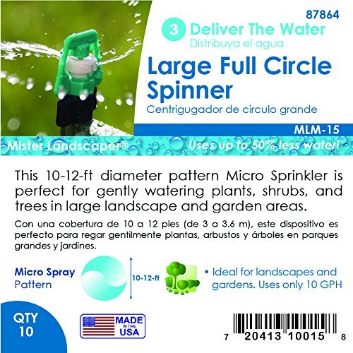 Mister Landscaper Large Full Circle Spinner