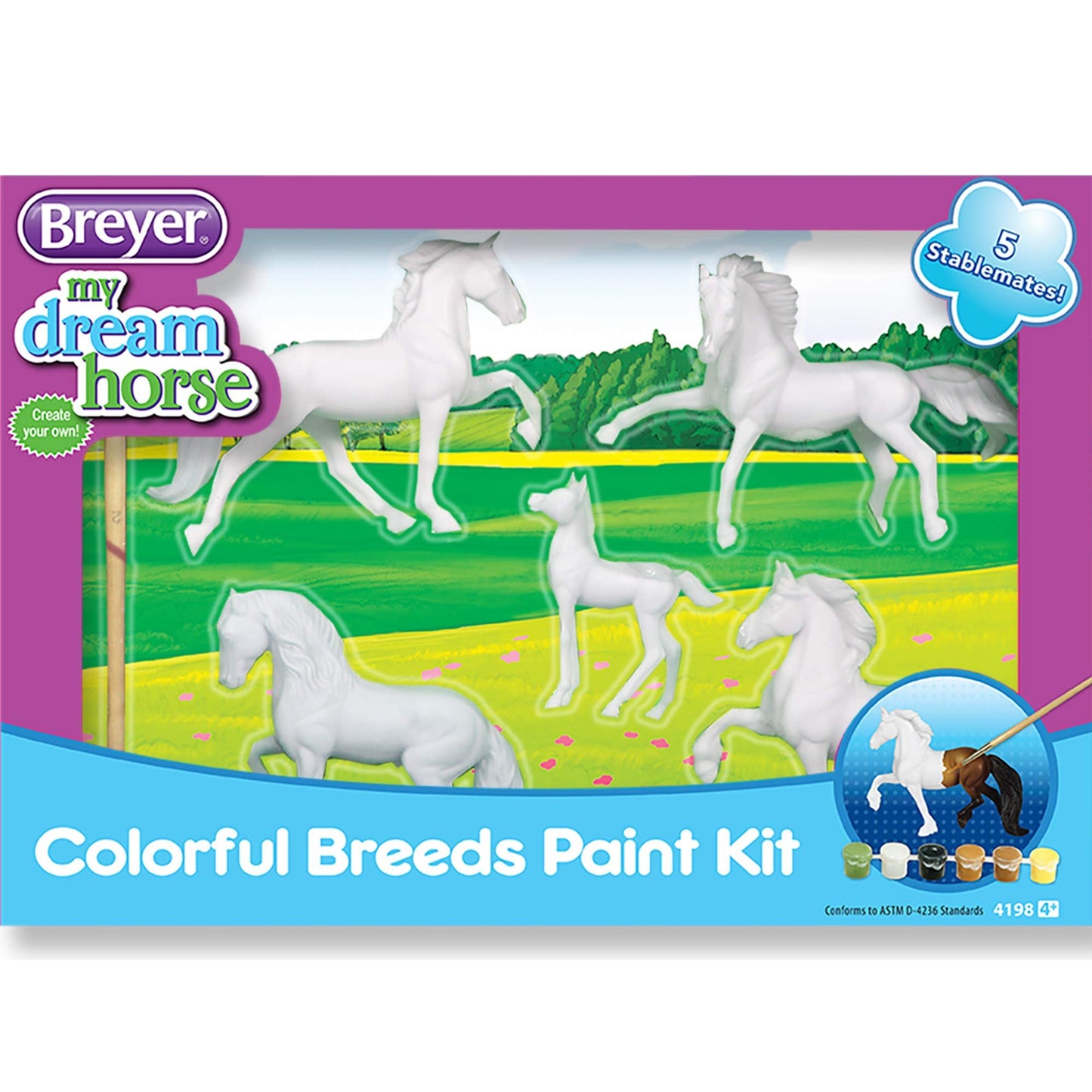 Breyer Horses Craft Activity Paint Set for Kids