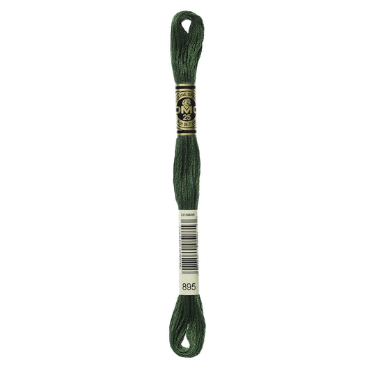 Dmc 6-Strand Embroidery Cotton 8.7yd-Very Dark Hunter Green