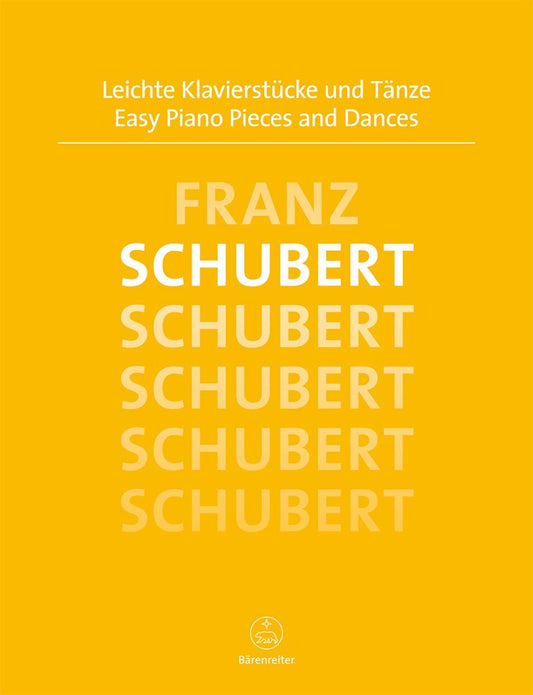 Easy Piano Pieces and Dances Schubert