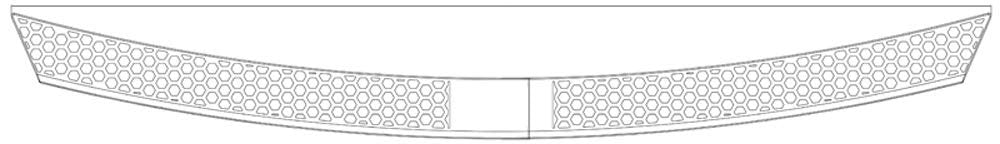 Dawn Enterprises RBP-005 Rear Bumper Protector