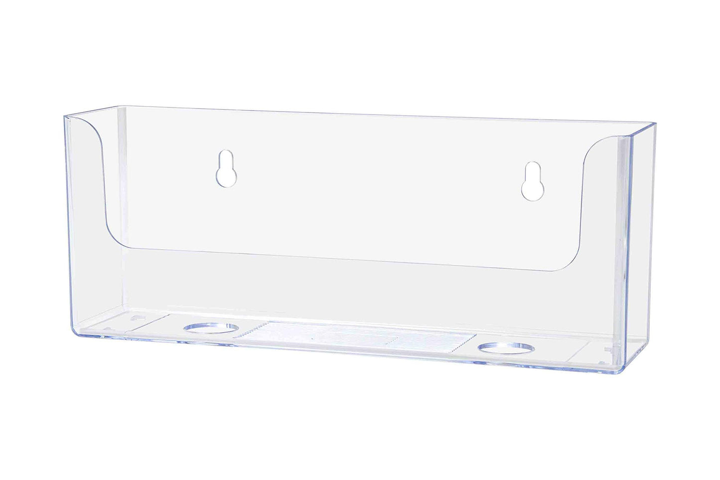 Marketing Holders Brochure Slatwall Clear Acrylic for Trifold Literature