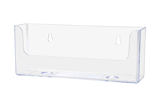 Marketing Holders Brochure Slatwall Clear Acrylic for Trifold Literature