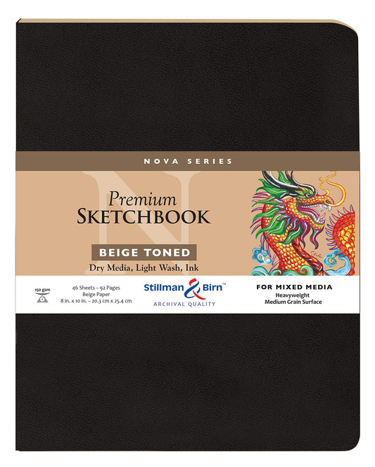 Stillman & Birn Nova Series Beige Softcover Sketchbook