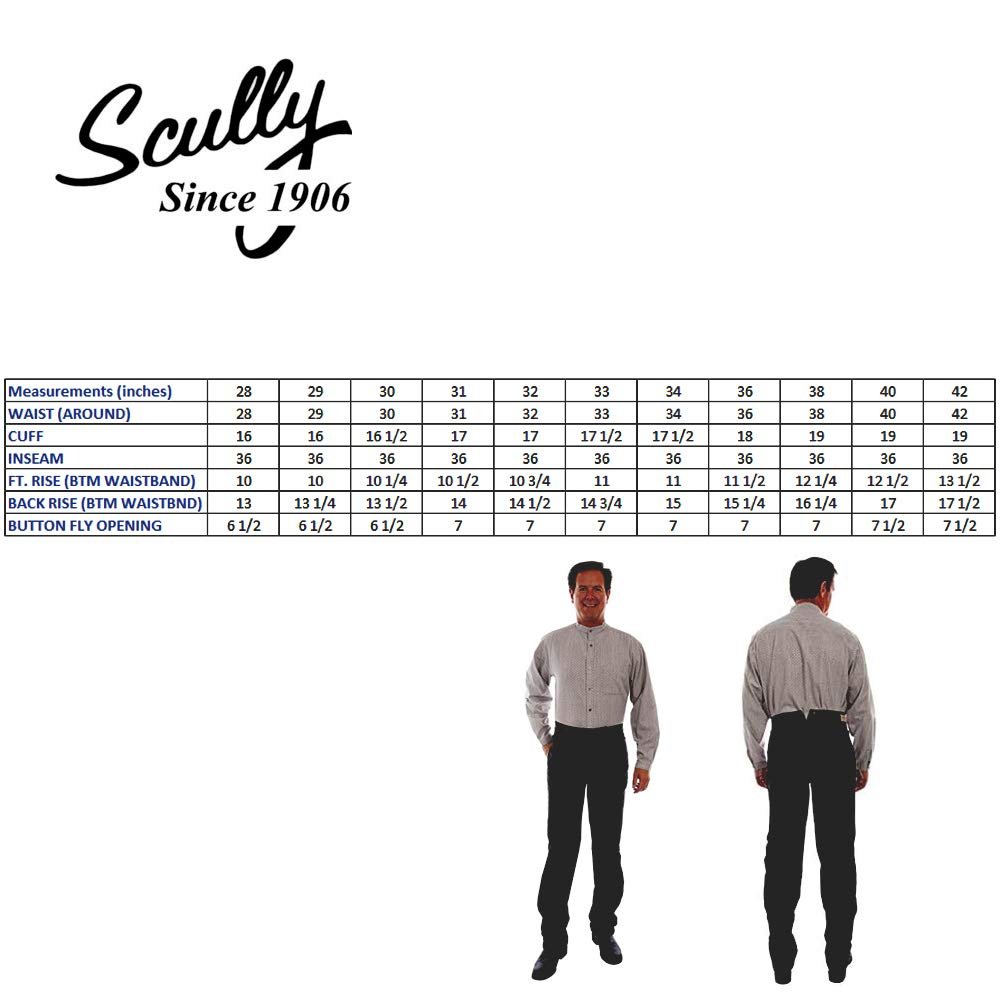 Scully Men's Rangewear Canvas Pant