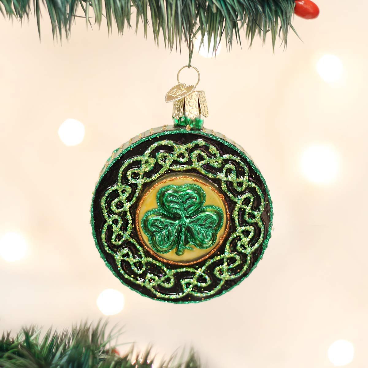 Old World Christmas Ornaments: Irish Gift Collection Glass Blown Ornaments for Christmas Tree