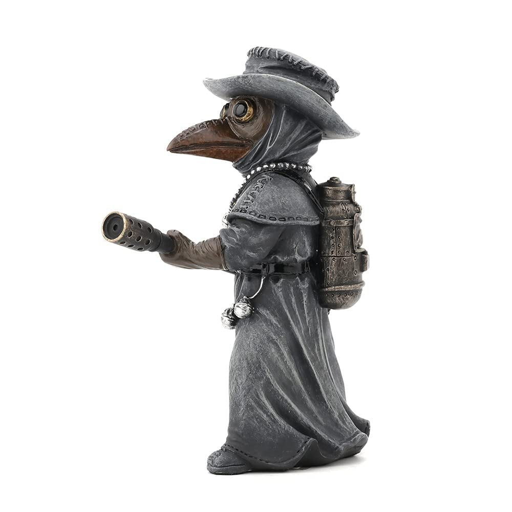 Veronese Design 5 1/4" Epidemia Exterminatus Plague Doctor Steampunk Resin Sculpture Handpainted Figurine