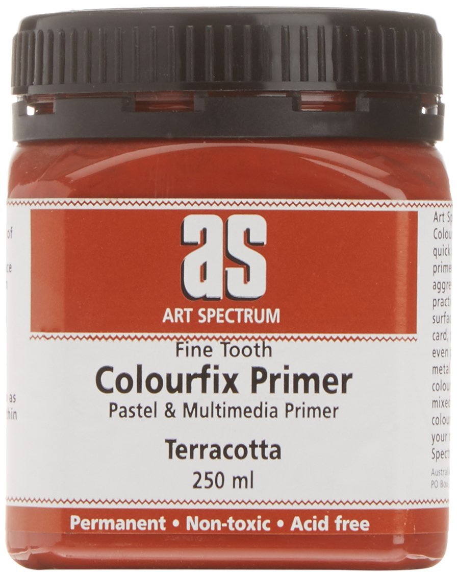 Art Spectrum Colourfix Sanded Pastel Ground - Terracotta 250ml Jar