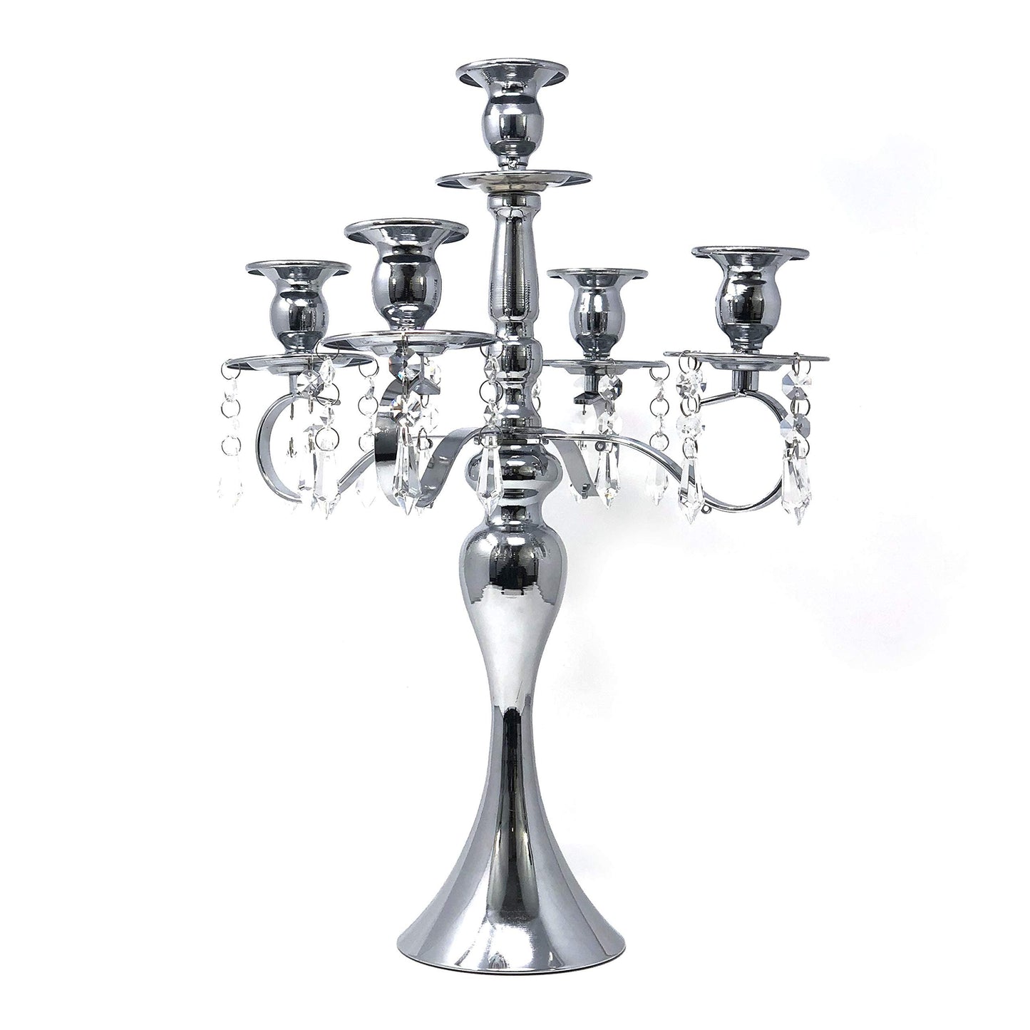 Allgala Crystal Metal Plated Tealight Votive Decorative Candle Holder