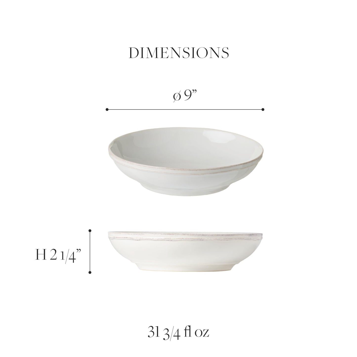 Casafina Ceramic Stoneware - Fontana Collection | Microwave & Dishwasher Safe Dinnerware | Food Safe Glazing | Restaurant Quality Tableware
