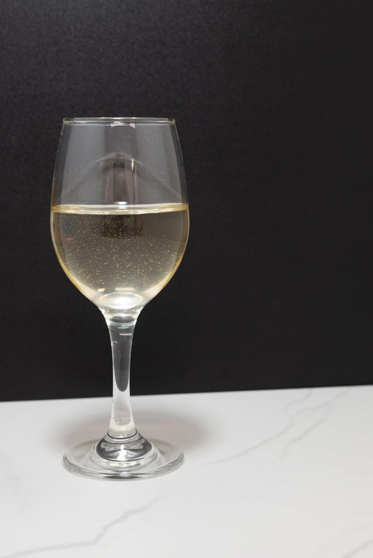 Just Dough It Fake White Wine Glass