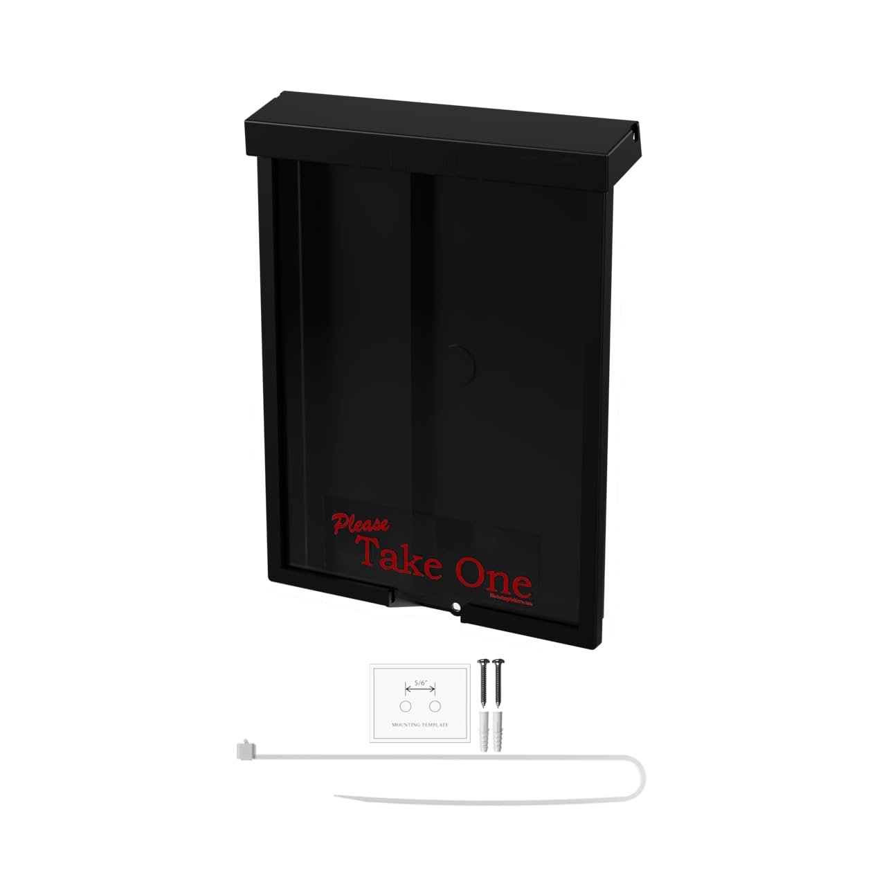 Marketing Holders Outdoor Brochure Holder Flyer Heavy Duty Box Material Display Restaurants Menus Pamphlets Brochures