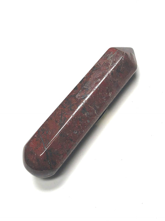 Zentron Crystal Collection: 60MM All Natural Gemstone Crystal 2"+ Wand and Velvet Pouch